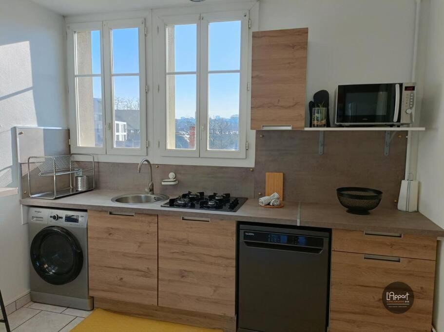 Appartement Calme Lumineux Proche Gare 3 Chambres Ангулем Экстерьер фото